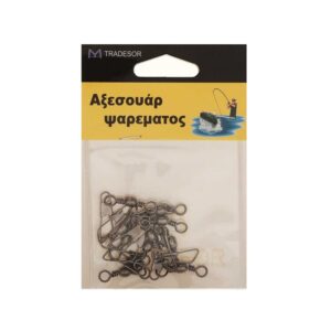 Στριφτάρια με παραμάνα ασφαλείας - No.3 - 8pcs - 30122