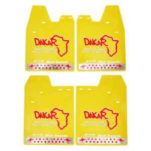 ΛΑΣΠΩΤΗΡΕΣ SUV 48x36cm 4ΤΜΧ - DAKAR ΚΙΤΡΙΝΟ