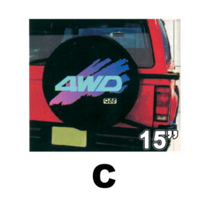 ΡΕΖΕΡΒΑΣ ΚΑΛΥΜΜΑΤΑ JEEP 15″- 16″ - 15"-C-4WD ΜΠΛΕ