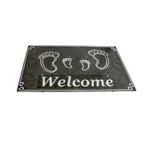 Πατάκι εισόδου - 48x78cm - 915688 - Black/Grey