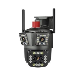 Κάμερα ασφαλείας IP - Triple - WiFi - V380 - 008005
