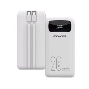 Powerbank - P169K - 20.000mah - AWEI - 002981 - White