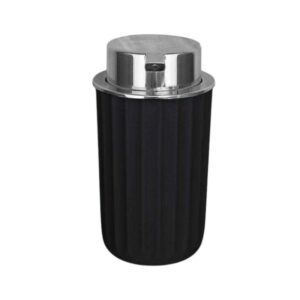 Θήκες κρεμοσάπουνου Dispenser πλαστικές - Σετ 5pcs - Black - 21775
