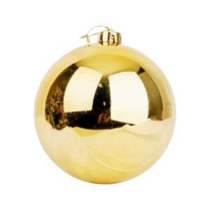 Χριστουγεννιάτικη μπάλα - 15cm - 1pc - 326147 - Gold