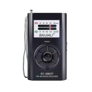 Φορητό ραδιόφωνο mini - PR-206 - 802063 - Black