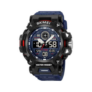 Ψηφιακό/αναλογικό ρολόι χειρός - 2226 - Blue