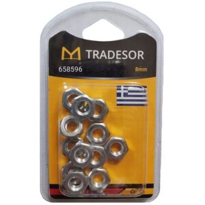 Παξιμάδια - Σετ 12 πακέτα - 8mm - 658596