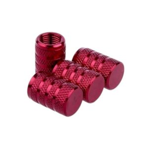 Καπάκι βαλβίδας ελαστικών αυτοκινήτου - R-Z17105-4U - 140522 - Red