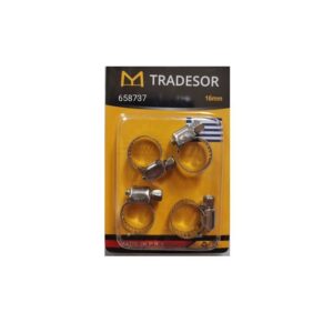 Σφιγκτήρες σωλήνων - 16mm - Σετ 12 πακέτων - 658737