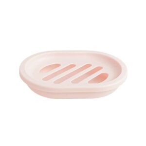 Σαπουνοθήκες μπάνιου πλαστικές - Σετ 9pcs - Light Pink - 21652